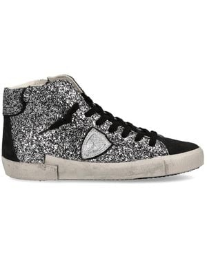 Philippe Model Schoenen ,Zwart ,Katoen Prsx Tennis