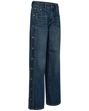 Haute L'Amitié Straight Fit Jeans - Blue