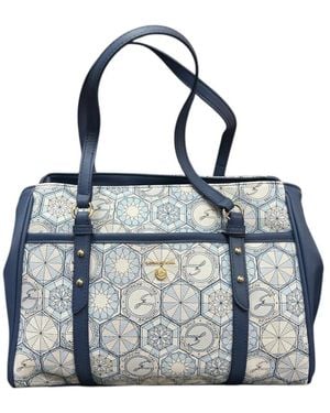 Gattinoni Blaue Shoppers Tasche