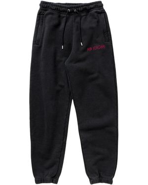 Nike Fitness ,Zwart ,Katoen Wordmark Fleece Pant