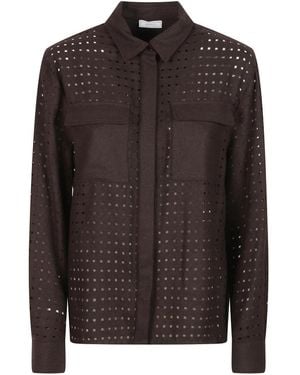 Peserico Shirts - Marrón
