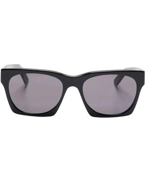 Facehide Accessoires ,Zwart ,Nylon Numero 0 Zonnebril - Grijs
