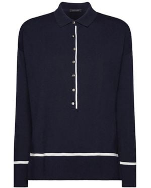 Elena Miro Polo Shirts - Blue