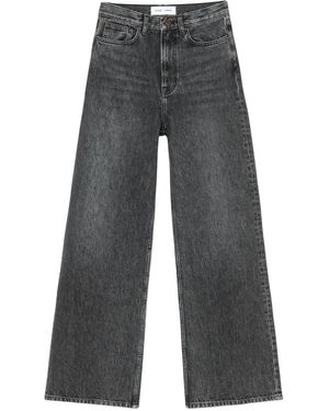 Samsøe & Samsøe Wide Jeans - Gris