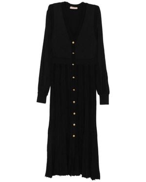 Twinset Knitted Dresses - Negro