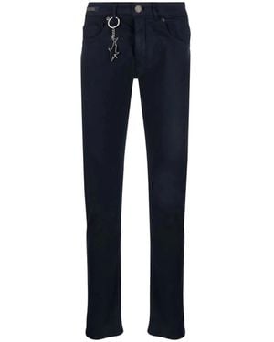 Paul & Shark Straight Trousers - Azul