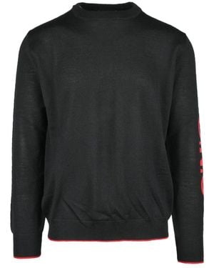 CoSTUME NATIONAL Round-Neck Knitwear - Black