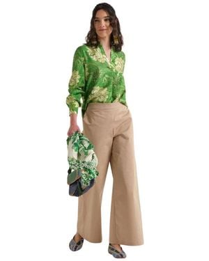 Maliparmi Wide Trousers - Verde
