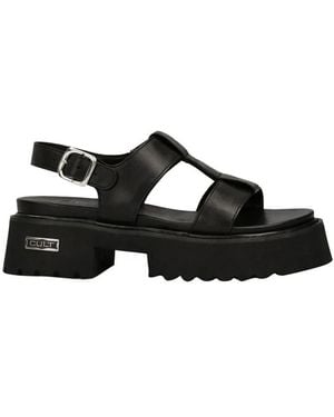 Cult Flat Sandals - Nero
