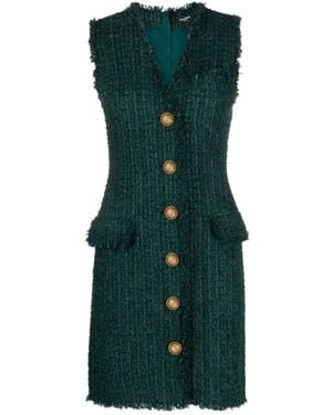 Balmain Short Dresses - Green