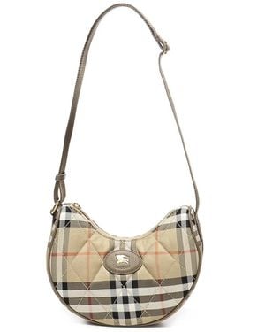 Burberry Shoulder Bags - Metálico