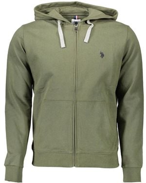 U.S. POLO ASSN. Grüner Herren Kapuzenpullover