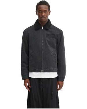 KENZO Denim Jackets - Negro