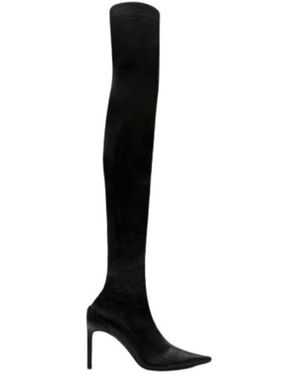 Courreges Heeled Boots - Black