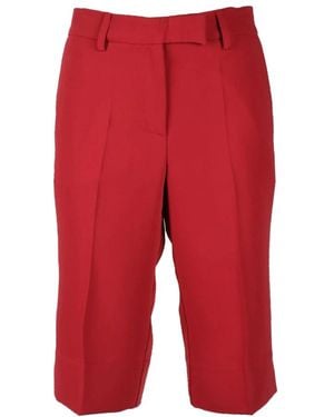 Semicouture Bermudas - Red