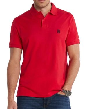 Tommy Hilfiger Polo Shirts - Rosso