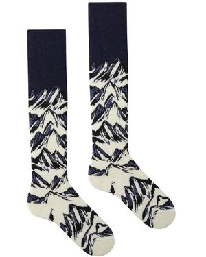 Fusalp Ondergoed ,Veelkleurig ,Wol Sock Mount Ski Sokken - Blauw