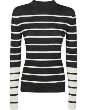 8pm Round-Neck Knitwear - Negro