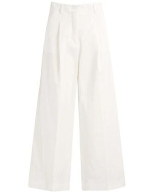 Weekend by Maxmara Wide Trousers - White