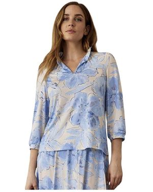 iN FRONT Blouses - Blue