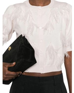 Twinset Truien & Vesten ,Roze ,Cardigan - Wit