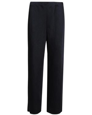Vince Broeken ,Blauw ,Satijn Fluid Satijnen Broek - Zwart
