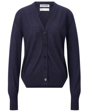 Jil Sander Cashmere Knitwear - Blauw