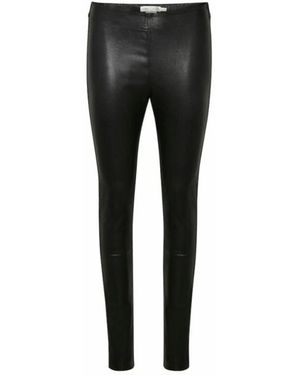 Inwear Leather Trousers - Black