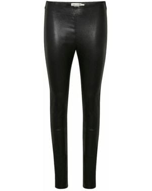 Inwear Leather Trousers - Black