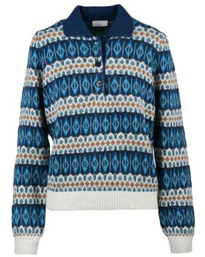 Liu Jo Round-Neck Knitwear - Azul