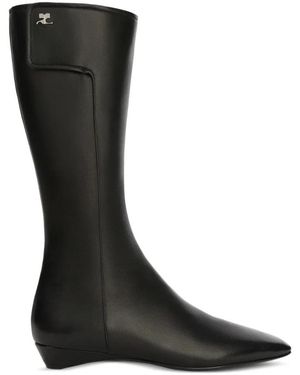 Courreges High Boots - Negro