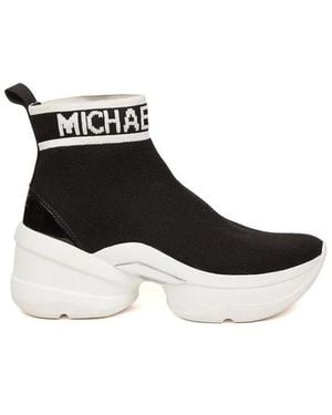 Michael Kors Olympia Knit Bootie - Zwart