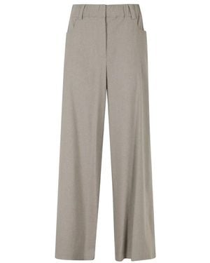 Alysi Wide Trousers - Gris
