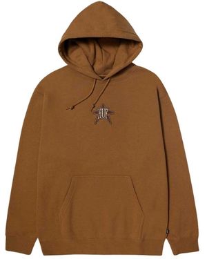Huf Intergalactic Pullover Hoodie - Braun
