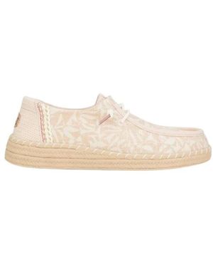HEYDUDE Retro Palm Espadrille - Natur