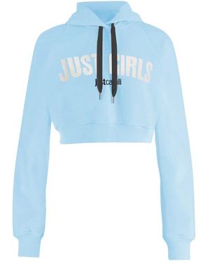 Just Cavalli Hoodies - Azul