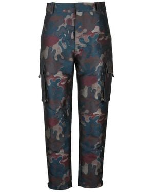 Dior Slim-Fit Pants - Blue