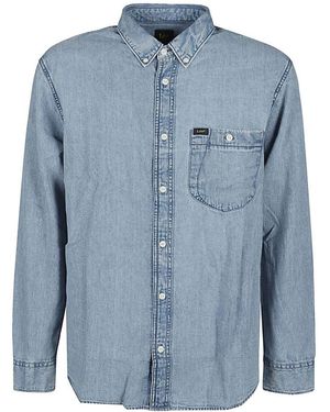 Lee Jeans Denim Shirts - Blue