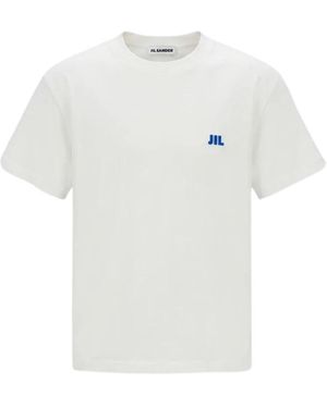 Jil Sander Tops ,Wit ,T-Shirts