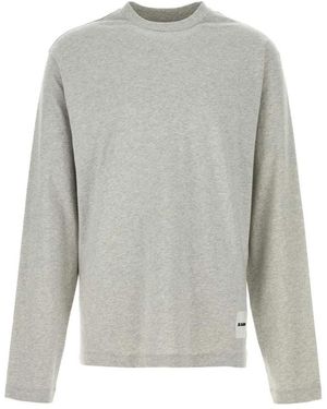 Jil Sander Long Sleeve Tops - Grey