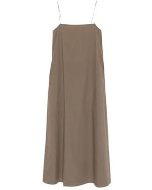 Matteau Maxi Dresses - Brown