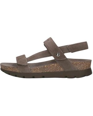 Panama Jack Flat Sandals - Marron