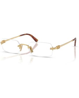 Miu Miu Glasses - Metallic