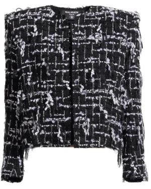 Balmain Light Jackets - Negro
