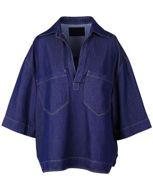 Dondup Denim Shirts - Blue