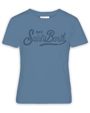MC2 Saint Barth T-Shirts - Blue
