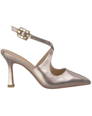 Alma En Pena. Court Shoes - Metallic