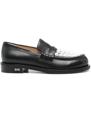 Mach & Mach Loafers - Black