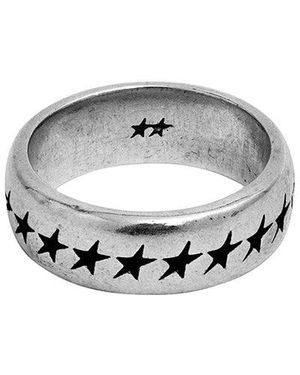Twojeys Accessoires ,Grijs ,Starline M Ring - Wit