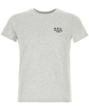 A.P.C. T-Shirts - Grey
